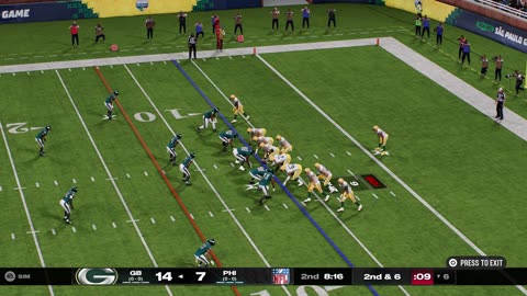 Madden 25 Green Bay Packers Franchise Year 1 Game 1 Packers Vs Eagles CPU Vs CPU