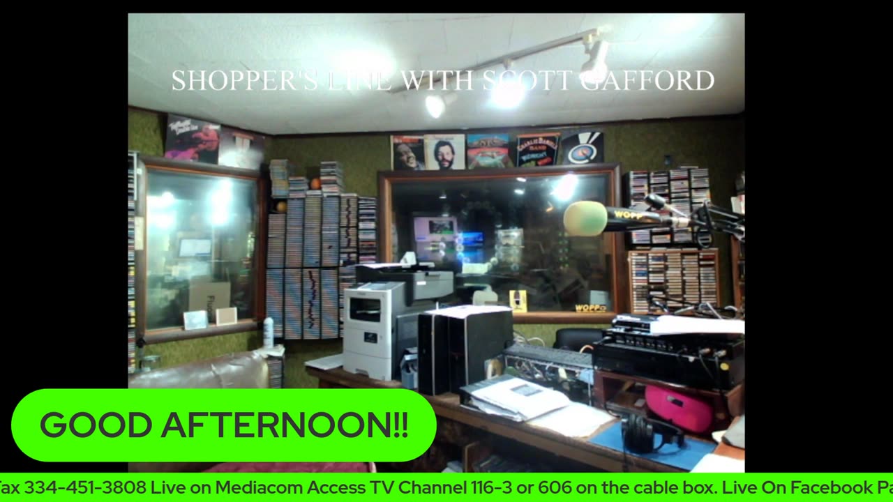 MY102.3FM SHOPPER'S LINE WITH SCOTT GAFFORD
