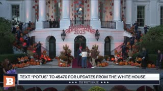 LIVE: President Trump, First Lady Celebrate Halloween at the White House...