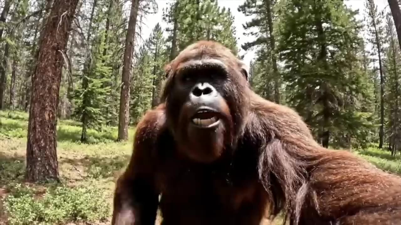 "Bigfoot VLOG – Human Encounter in the Forest! 🦶🌲"