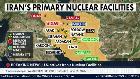 America’s Mayor Live (SPECIAL REPORT): The United States Strikes Iran's Nuclear Facilities