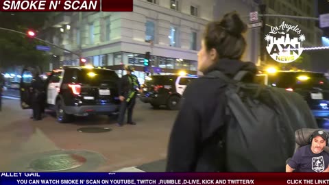 LIVE ANTI ICE RIOT IN DTLA 6/10/25 #ICE #DTLA #POLICE #PROTEST #RIOT
