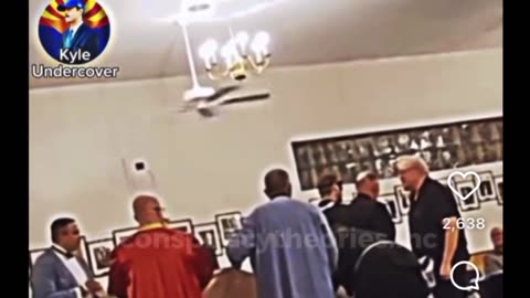 Undercover investigator films masonic initiatory ritual hidden with camera, check the video in the description area to see the holy Bible don’t let them fool you.