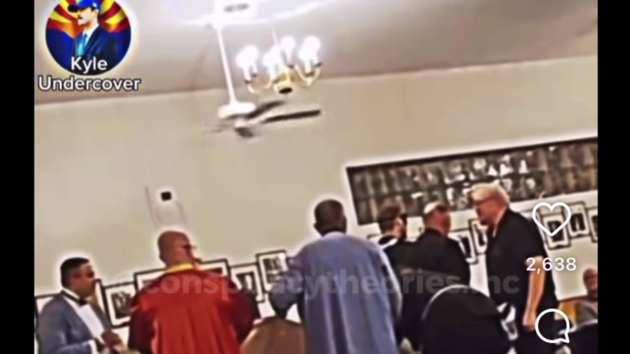 Undercover investigator films masonic initiatory ritual hidden with camera, check the video in the description area to see the holy Bible don’t let them fool you.