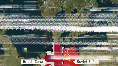 Germany Occupation Zones (1945 AD) vs Germany Reunified (1990 AD)
