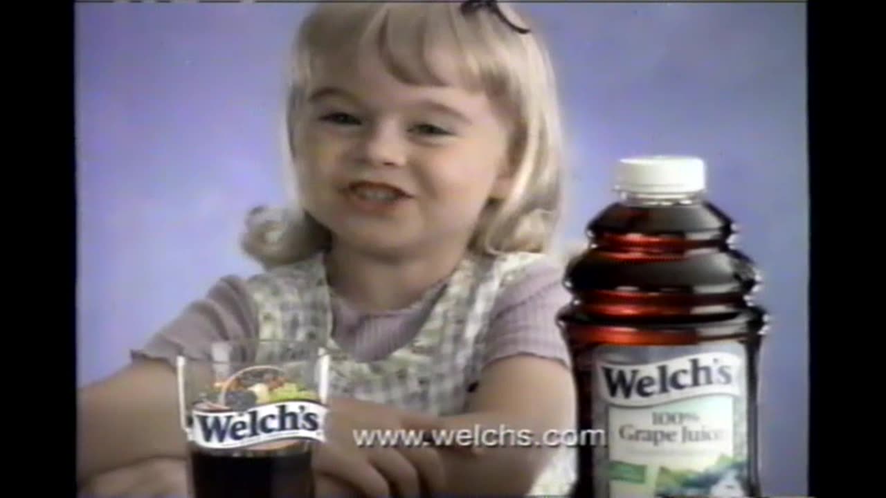 April 21, 2000 - A Young Spokesperson for Welch's Grape Juice