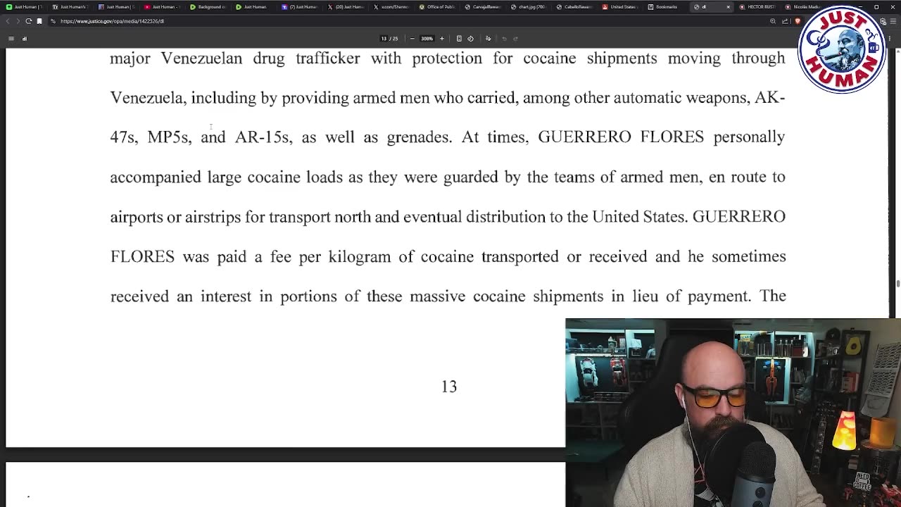 Maduro Indictment Reading and Commentary