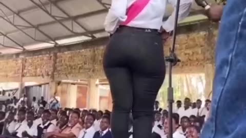 High school students with big Azz.