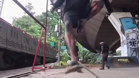 😱👀 You Won't Expect This Trick! Skateboarding Fails | SkateNation