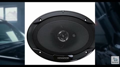 Kenwood KFC-6966S 6 x 9 Inch 400-Watt 3-Way Flush Mount Coaxial Car Speaker Easy