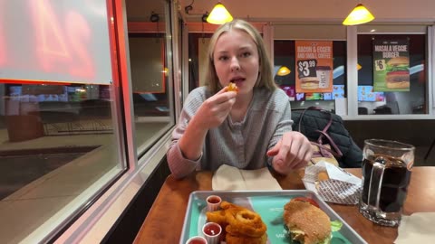 Canadian tried Indian Veggie Burger