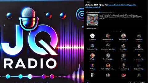JQ Radio 24/7: JCrew with Ian Malcolm, Truth Teller, Zach Logos and Lilly Gaddis