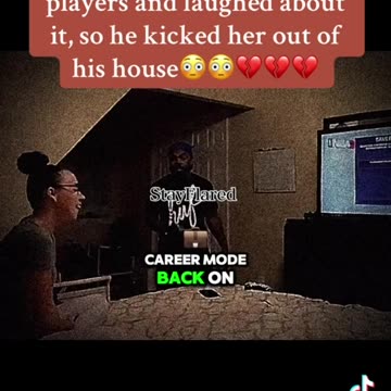 she deleted her boyfriend's expensive NBA2K career players and laughed about it