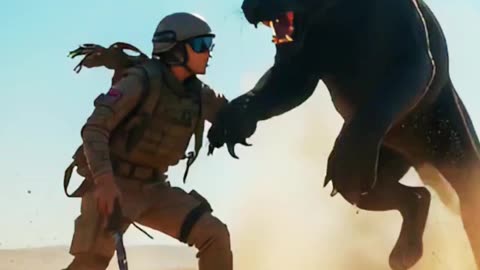"The Last Stand: Boy Soldier vs Beast" #doghero #actionadventure.