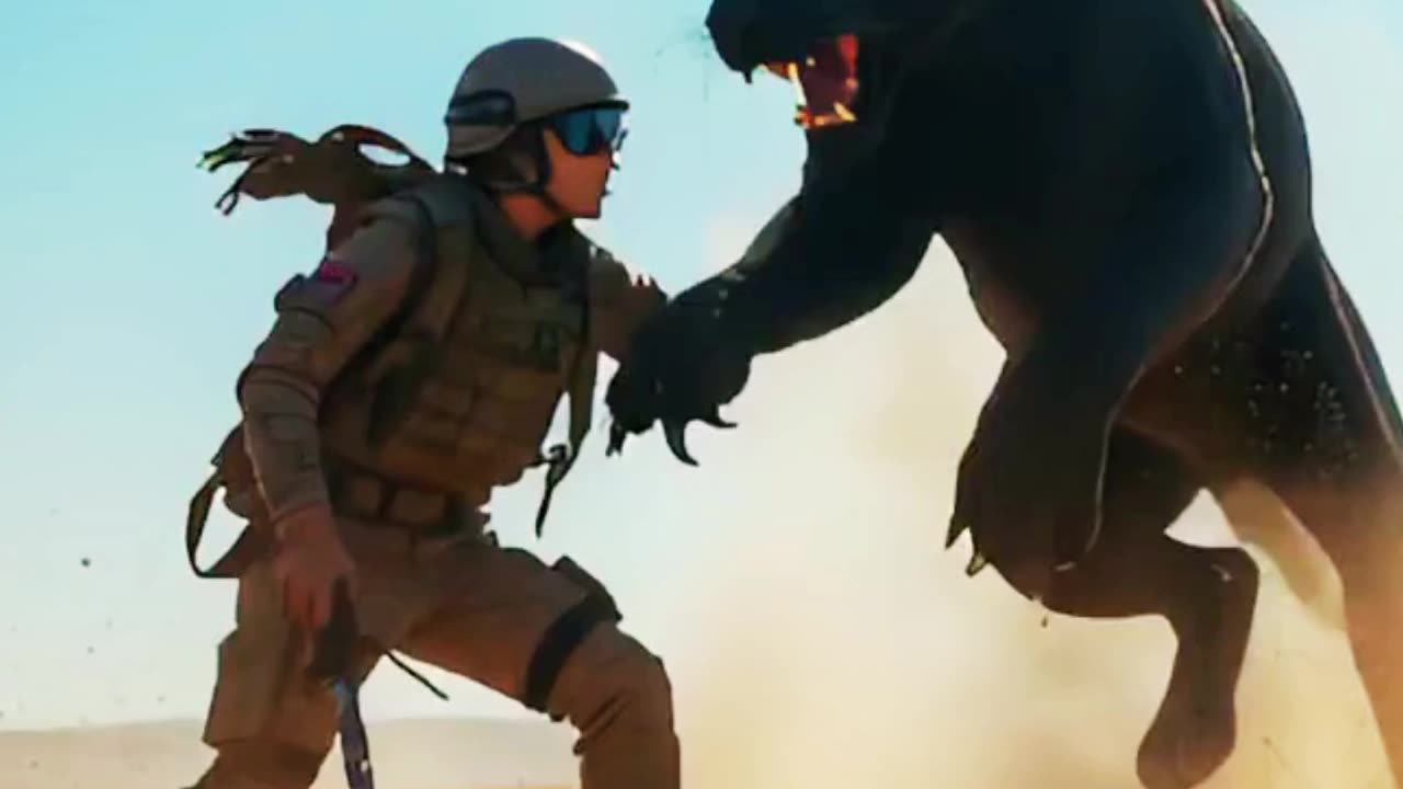 "The Last Stand: Boy Soldier vs Beast" #doghero #actionadventure.