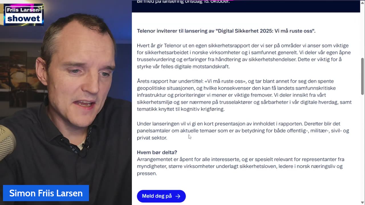 Kognitiv krigføring – Friis Larsen-showet Ep. 92