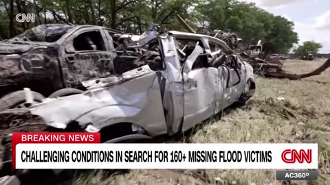 that's hard to hear," Ed Lavandera of CNN says as he depicts the gory hunt for flood victims.