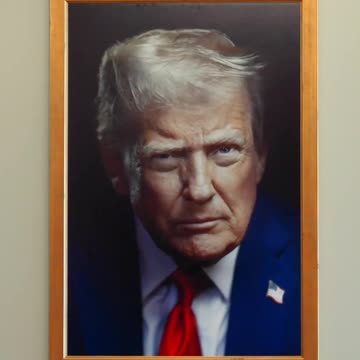 TRENDING: Official Presidential Portrait of Trump Released