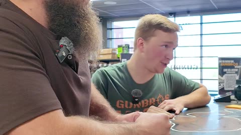 Something SUS About This "Gun Guy"