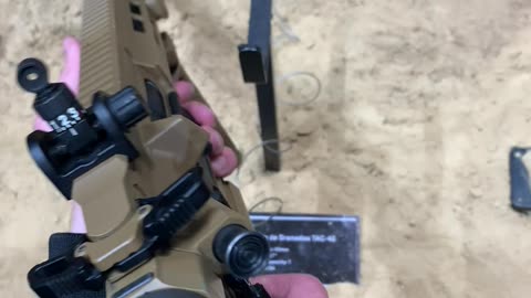 MAR556k rifle trigger testing