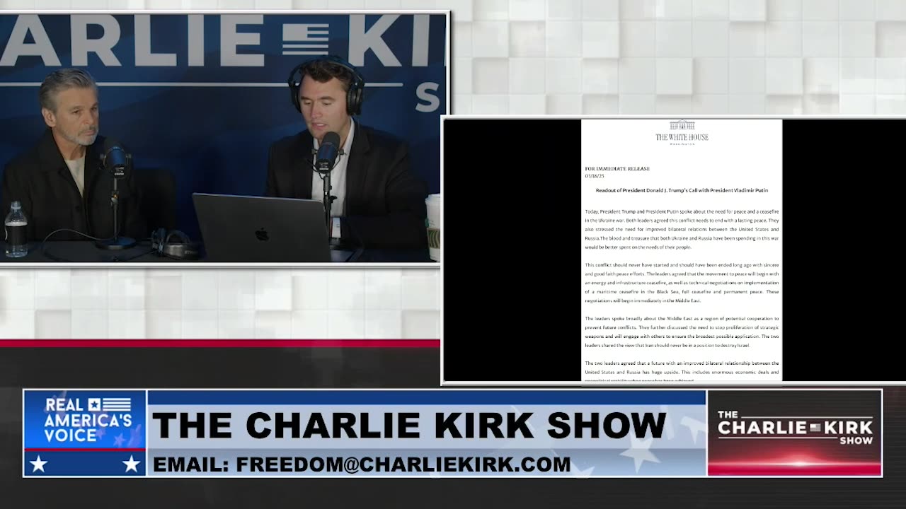 Contents of Trump-Putin Call Released: Charlie Breaks It Down