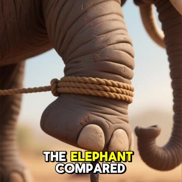The Elephant and the Rope | Long English Moral Story