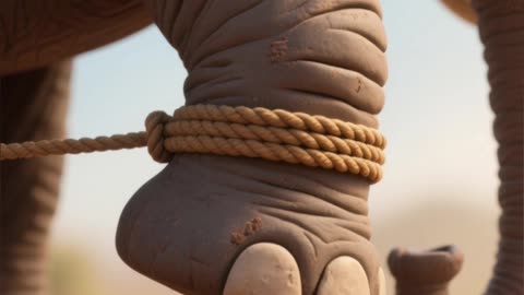 The Elephant and the Rope | Long English Moral Story