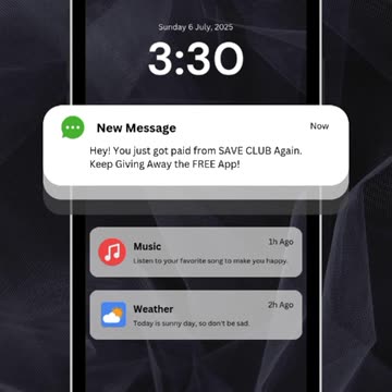 💰📲 Hey! You Just Got Paid from Save Club Again!