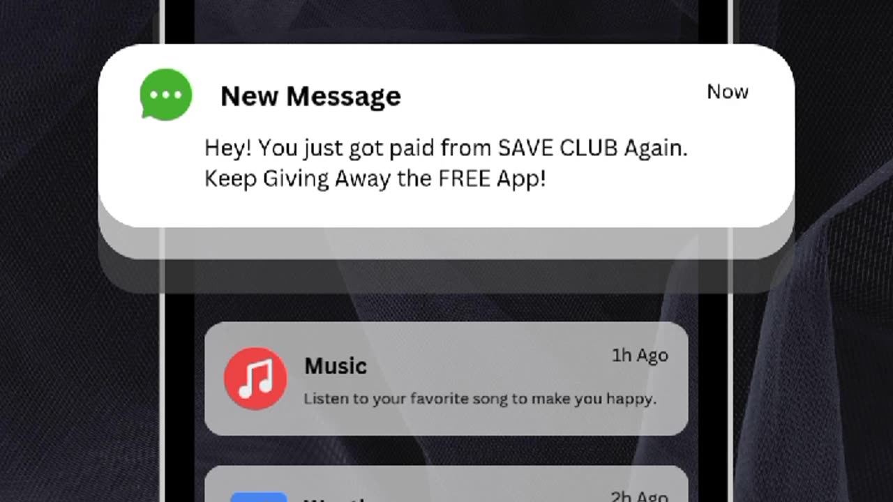💰📲 Hey! You Just Got Paid from Save Club Again!
