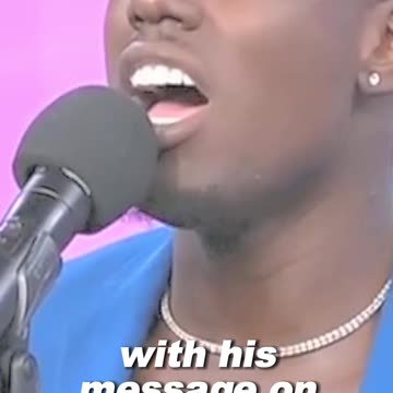 American Idol Star Jamal Roberts Delivers Inspiring Artistic Message