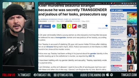 BLACK Man Accused Of KILLING a WHITE Woman Because He's TRANS And Wanted To BE HER
