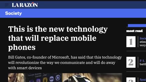 Inside Bill Gates's Sick Mind_ New Technology That Will Replace Cell Phones With Electronic Tattoos!