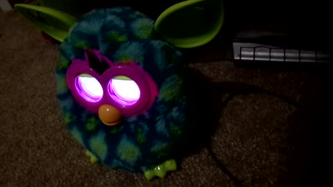 What happens when Furby Boom starts listening to contant station changes