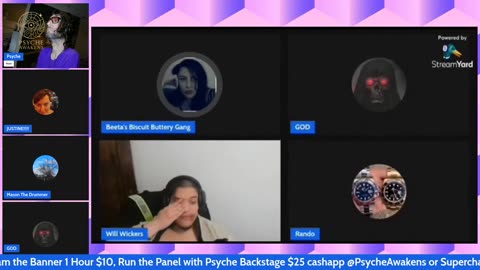 09/16/25 Psyche Awakens VOD: "Evenings with Psyche Panel Tarot and Cates"