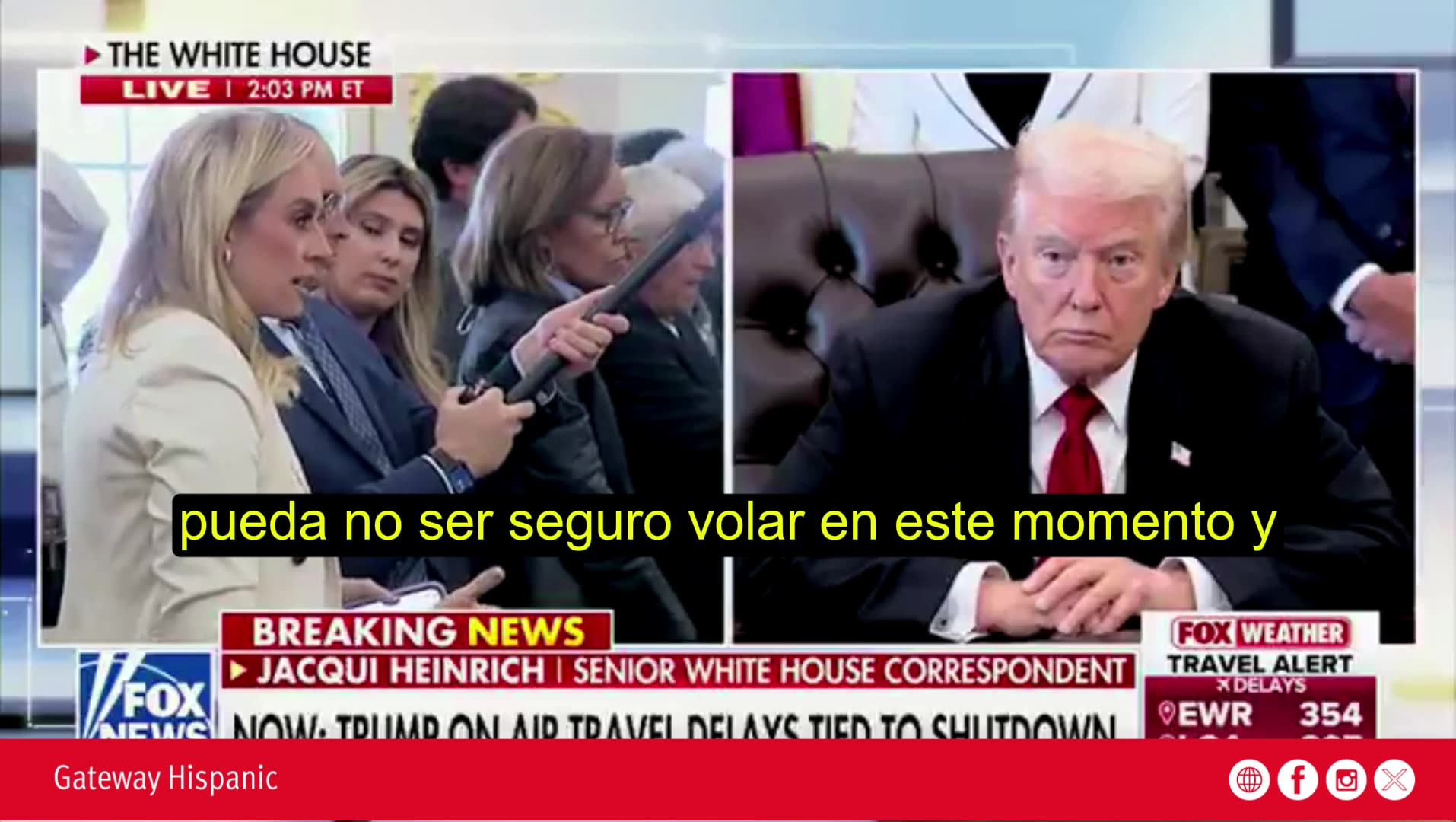 Are you concerned it might not be safe to fly right now?