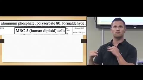 This doctor explains that the blood brain barrier is not fully developed til 7 years of age.