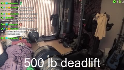 🔴500 lb deadlift, heavy bag workout LIVE with @wappyflanker