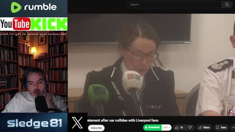 LIVE Police update following incident in Liverpool 53 year old white man drives into fans