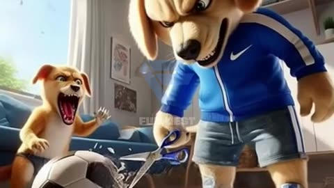 Puppy becomes a superstar.
