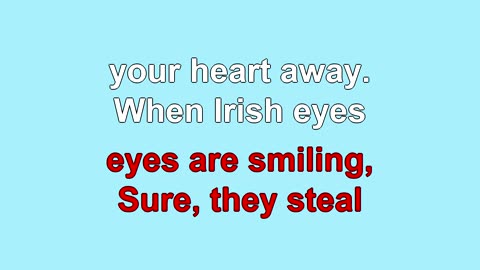 When Irish eyes are Smiling (1912)