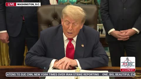 WATCH: "we've now achieved peace between India and Pakistan, Israel and Iran, and DRC and Rwanda."