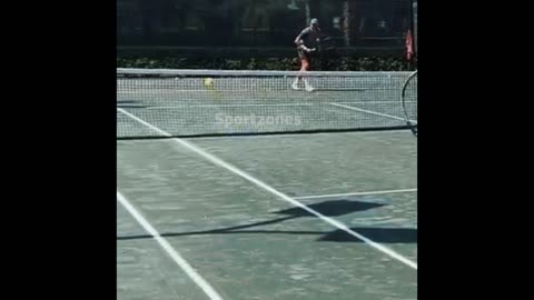 🔥 Insane Tennis Rally You Have to See! | Epic Shot in 30 Seconds