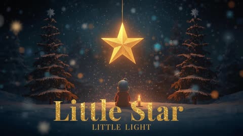 ✨ Little Star, Little Light – Christmas Lullaby for Kids