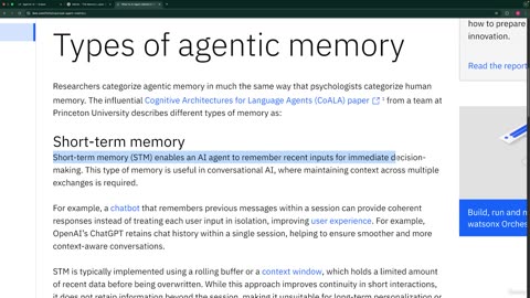26.4 -Short-Term Memory – Handling Context Windows