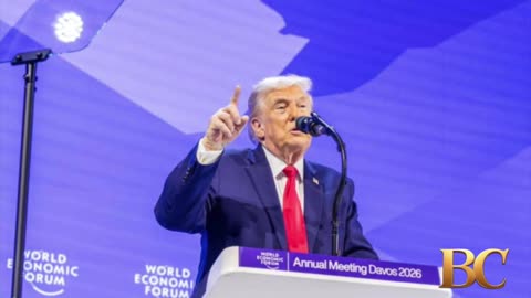 Trump challenges Carney at Davos, asserts Canada should be grateful for Golden Dome missile defense
