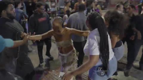 "Fight Breaks Out on Austin's 6th Street: May 2, 2025 Incident Details