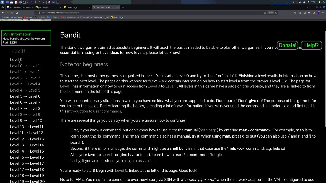 Practice Linux by Solving Challenges