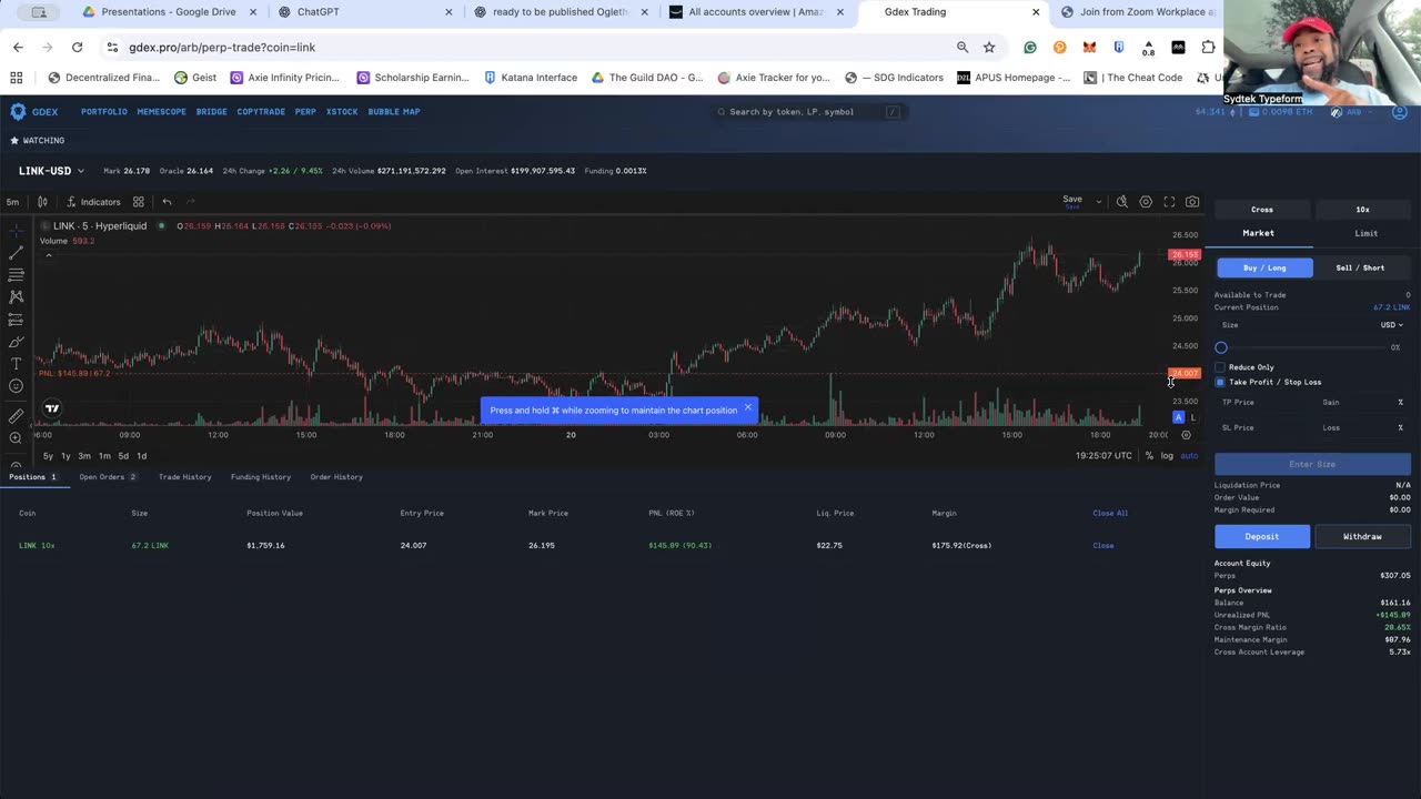 On-Chain Leverage Trading on GDex.Pro with Geamch AI - The GigaNiga