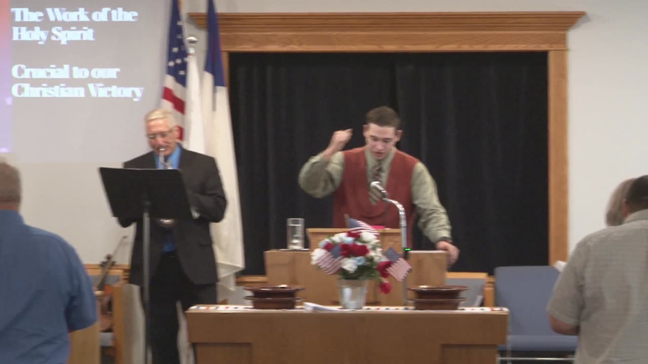 Wednesday Evening. Pastor Troyer