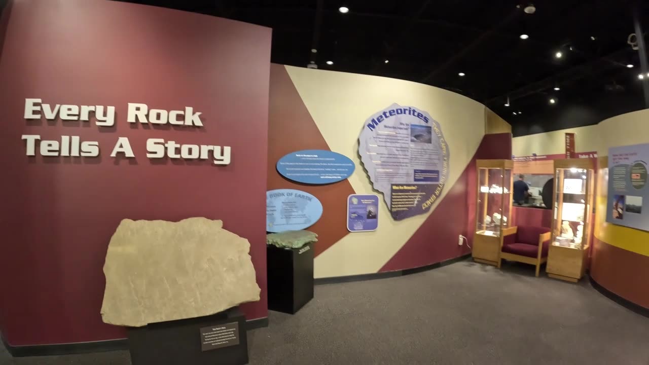 Weis Earth Science Museum silent video
